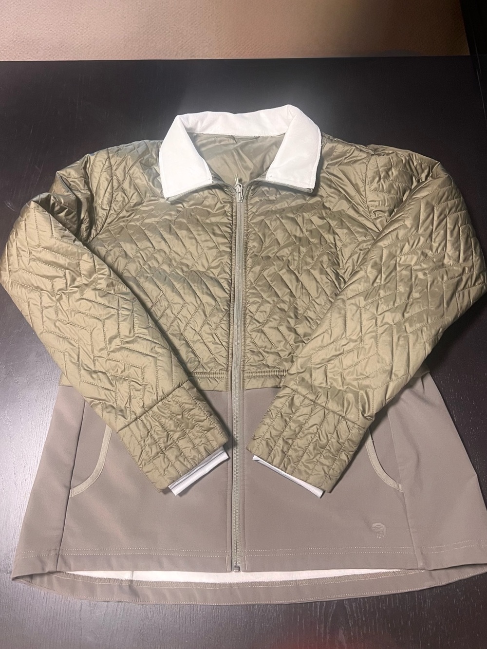 Quilted Soft Shell Activewear Jacket